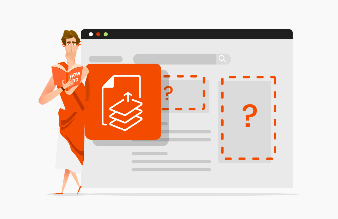 Illustration on how to embed widgets